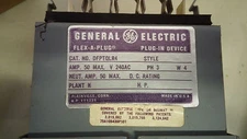 GE DFPTQLR4 NEW NO BOX FLEX A PLUG 50A 3PH 240V SEE PICS #A48