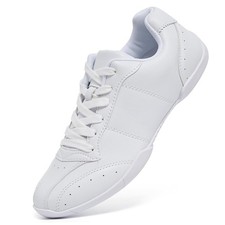 ZVC Cheer Shoes Girls White Cheerleading Shoes for Women Cheer Sneakers Kids ...