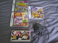 Nintendo DS With Original Charger And 3 Games, Fully working
