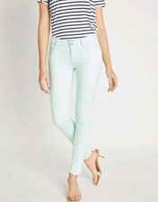 En Jean Women's Mint Green Jeans Size 1- New Without Tags Made In USA