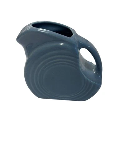 Fiesta Periwinkle Mini Disc Pitcher / Creamer Fiestaware
