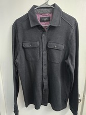 Ted Baker XL Toolow Trim Fit Sport Shirt Dress Shirt Heavy Knit Button Down