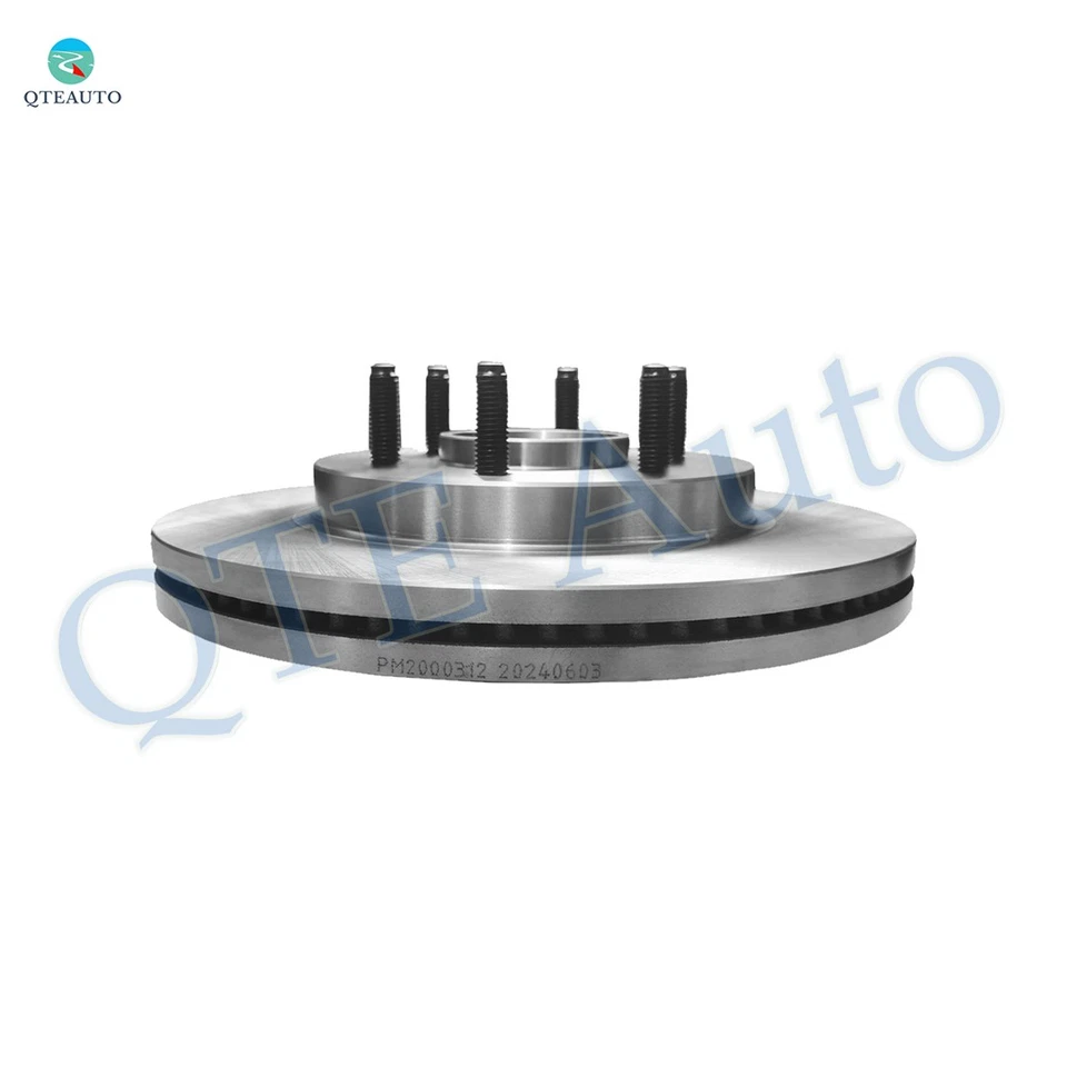 Conjunto de rotor de freno delantero de 330 mm y buje para Lincoln Mark LT 2006 2007 base tracción trasera Foto 2 de 4