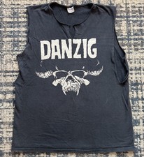 Vintage 1988 Danzig Concert T Shirt Sz M Gothic Metal Band 80s Misfits Samhain