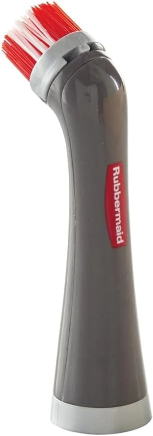 Rubbermaid Reveal Power Scrubber with Multi-Purpose & Grout Head, Red  - Image 3 of 4