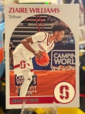 2021 Panini Chronicles Hoops Draft Picks Basketball Ziaire Williams-#66 Tribute