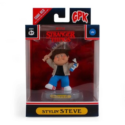 Stranger Things x Garbage Pail Kids Stylin Steve 4'' Figure with Trading Card