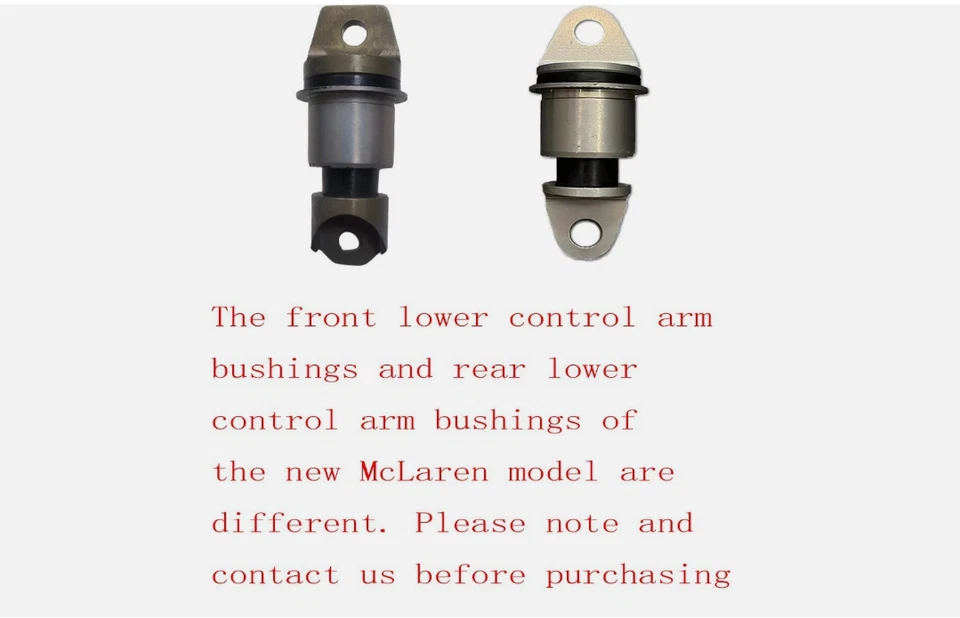 Rear Upper Lower Control Arm Bushings Ball Joint For McLaren 600LT 12C 625C 650S - Image 3 of 4