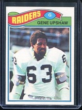 1977  Topps  Football  # 415   Gene Upshaw   (NM-MT)   Near Mint to Mint