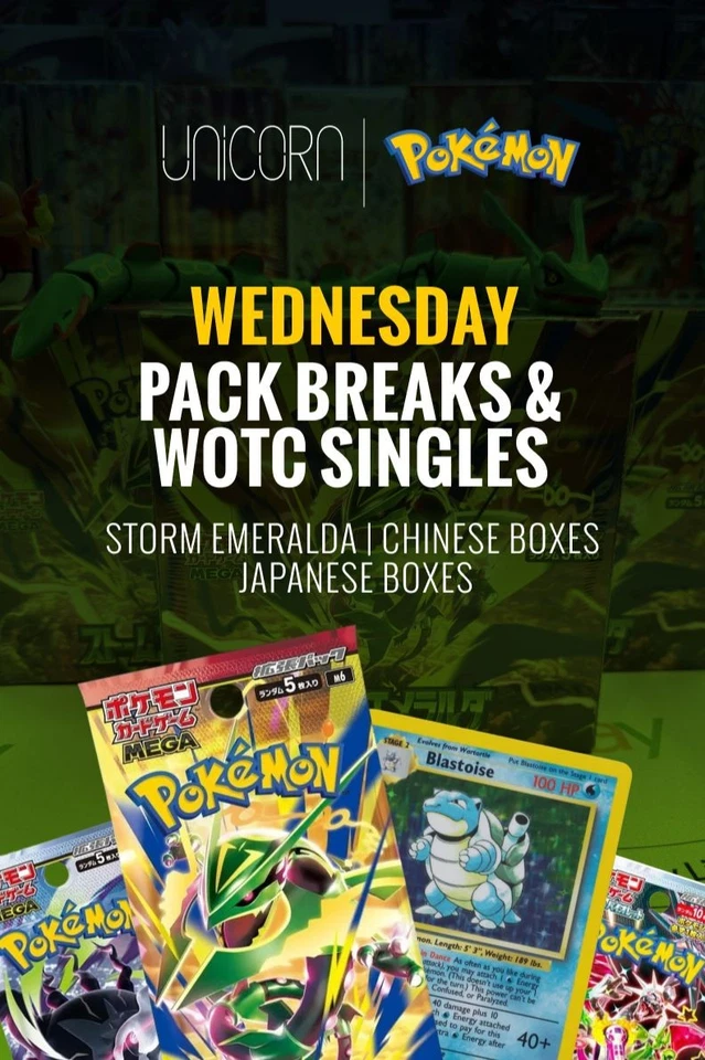 WEDNESDAY MADNESS! Pokemon RIP & SHIP + WOTC Singles