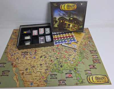 C. C. Higgins Rail Pass Brettspiel