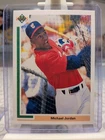Michael Jordan 1991 Upper Deck Baseball SHORT PRINT Card SP1 Chicago ICONIC