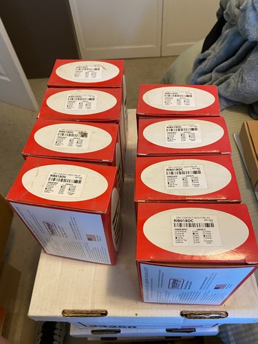 (8) Neu in OVP Funktionsgeräte RIB-Relais RIB01BDC 120VAC SPD 20A