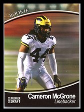 2021 SAGE Premier Draft #72 Cameron McGrone Michigan Wolverines