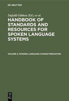 Spoken Language Characterization Dafydd Gibbon