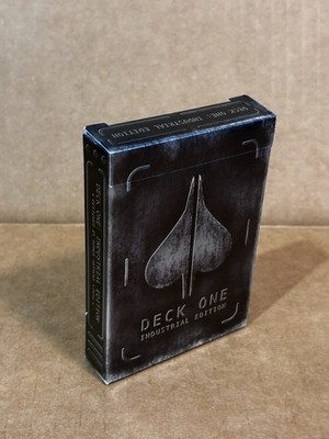 Deck ONE - Industrial Edition Premium Playing Cards by Theory 11 Opened