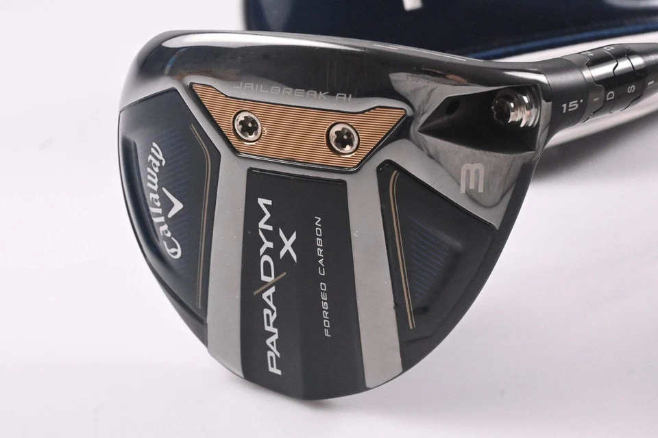 Callaway Paradym X #3 Wood / 15 Degree / X-Flex Kai'li White 70 Shaft - Image 2 of 4