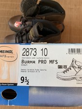 Meindl Burma Pro MFS Męskie brązowe skórzane buty turystyczne UK 9.5