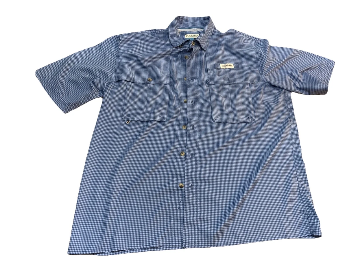 Chemise De Pêche Magellan Outdoors Homme - Taille XL Bleue Manches 646682