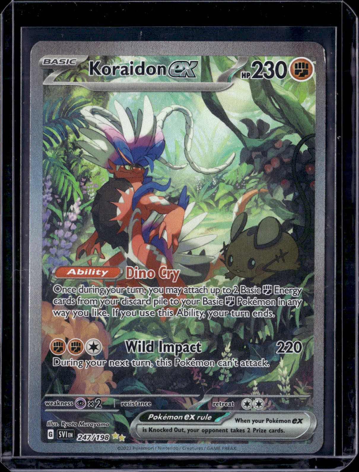 Pokemon SV01: Scarlet & Violet Base Set Koraidon ex 247/198