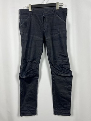 G-STAR 5620 3D LOW TAPERED Wash Denim Slim Jeans W32 L32 Button Fly