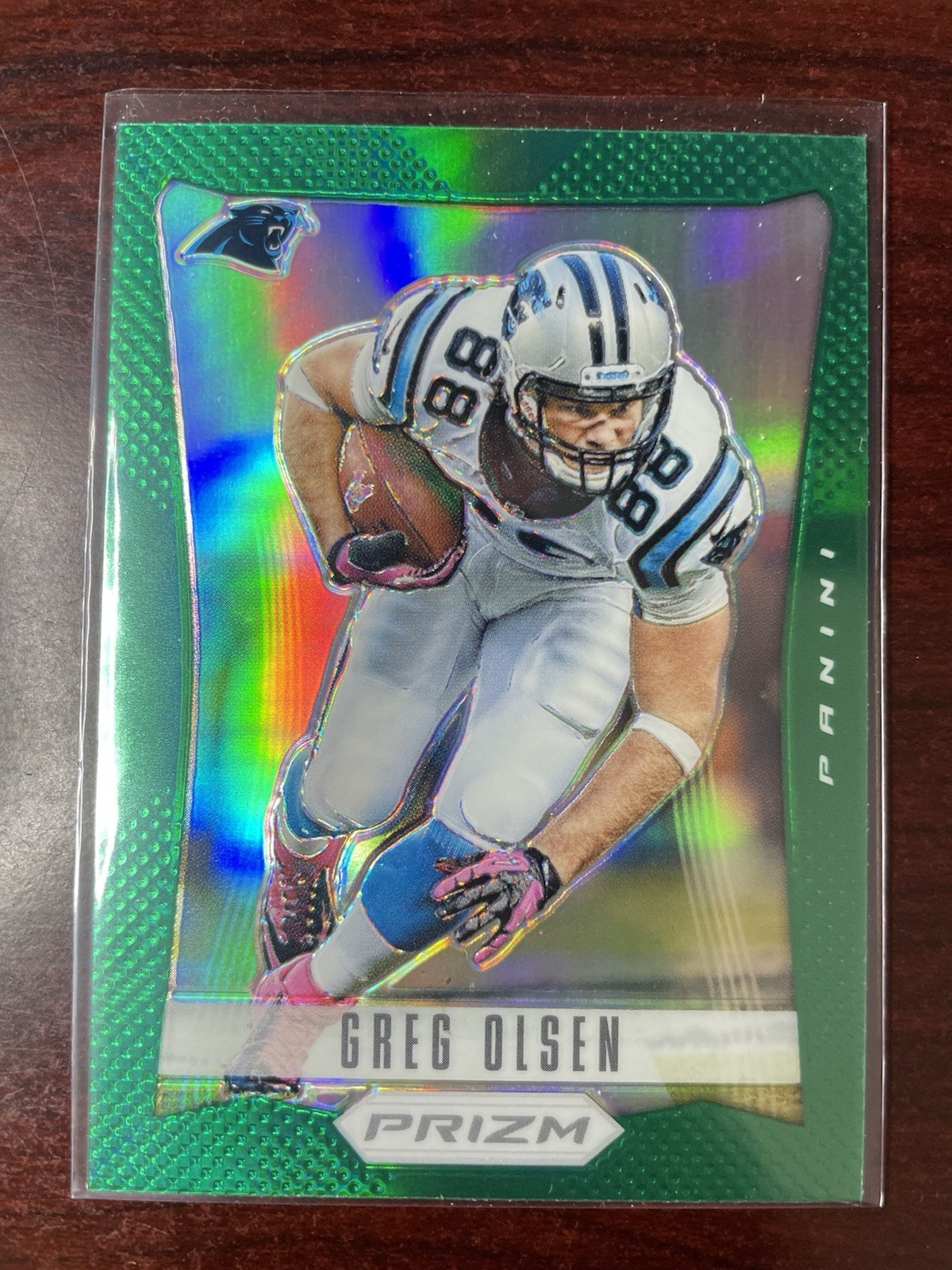 2012 Panini Prizm Greg Olsen #30 Green Prizms Refractor 1st Year! Panthers 🔥🔥