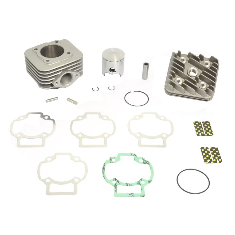 Kit cylindre 70cc Piaggio 50cc en fonte d47,6mm avec culasse haute compression