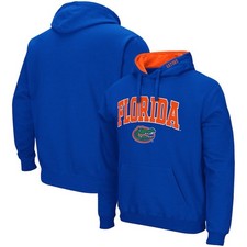 Florida Gators Colosseum Arch  Logo 3.0 Pullover Hoodie Royal Blue Sz Large New
