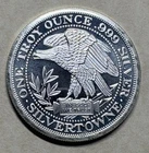 2010 Silvertowne Eagle Lady Liberty 1oz 999 Fine Silver-FREE INSURED SHIPPING!