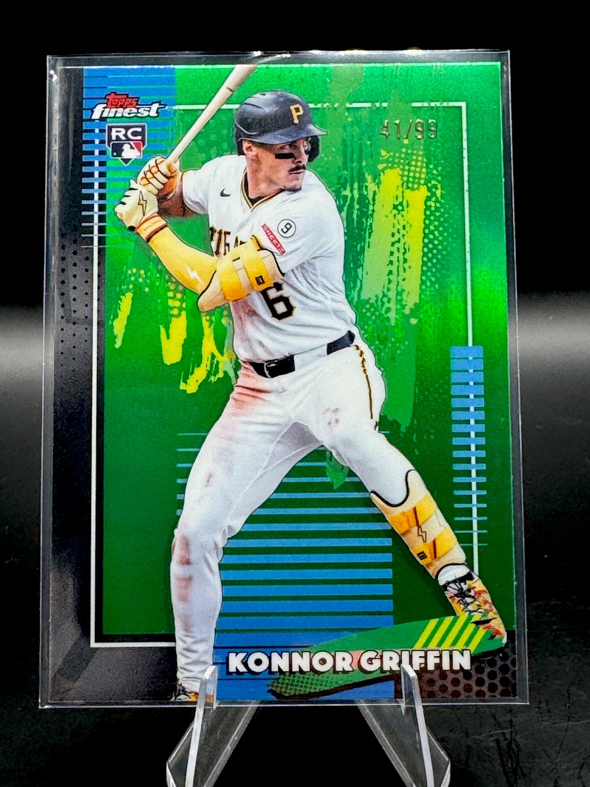 2026 Topps Finest Konnor Griffin Green Common 41/99 RC