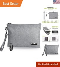 Durable Odorless Medicine Organizer Bag with Charcoal Pouches   11 x 8 Inches