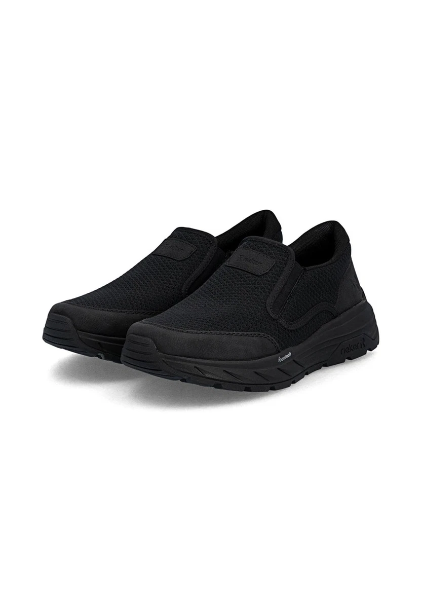 Rieker Emery - Scarpe Casual Uomo In Pelle Con Zip Laterale E Lacci, Modello Stringato Comodo