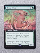 Brood Sliver (Extended Art Foil) [SLD 647] MtG Secret Lair Drop Promos