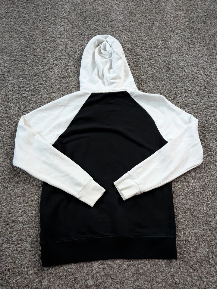 Denim & Supply Ralph Lauren Flag Logo Sudadera con Capucha PRL Negro Blanco Mediano Pullover  Foto 2 de 4