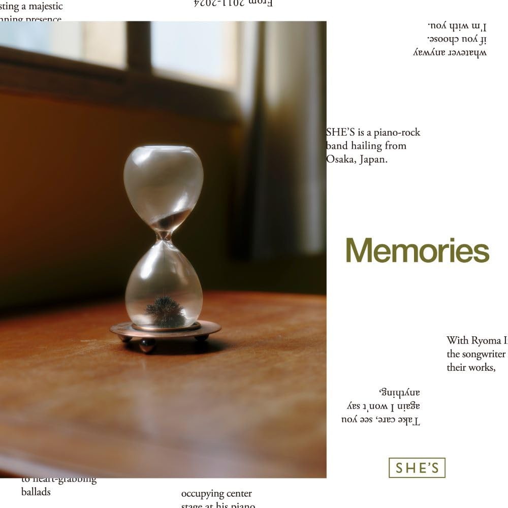 SHE'S Memories Standard Edition TYCT-60233 From Japan CD 10tracks