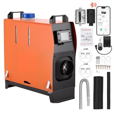 All-in-one 8KW Parking Heater 12V-24V Bluetooth App LCD For Car Trailer Camper