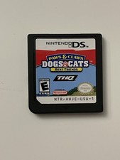 Paws  Claws: Dogs  Cats Best Friends Nintendo DS Cartridge Only - Tested