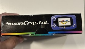 Bandai WonderSwan Swan Crystal Blue Violet Console CIB w/ Reg Card - SwanCrystal