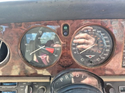 1989 BENTLEY TURBO R SPEEDOMETER INSTRUMENT CLUSTER BREAKING CAR