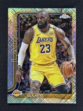 2025-26 Topps Chrome Basketball LeBron James #127 Skylight Refractor Lakers
