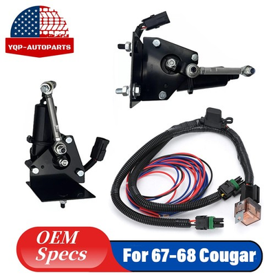 #ad 3Pcs for 67 68 Mercury Cougar New Motors Electric Headlight Motor Conversion Kit $290.65