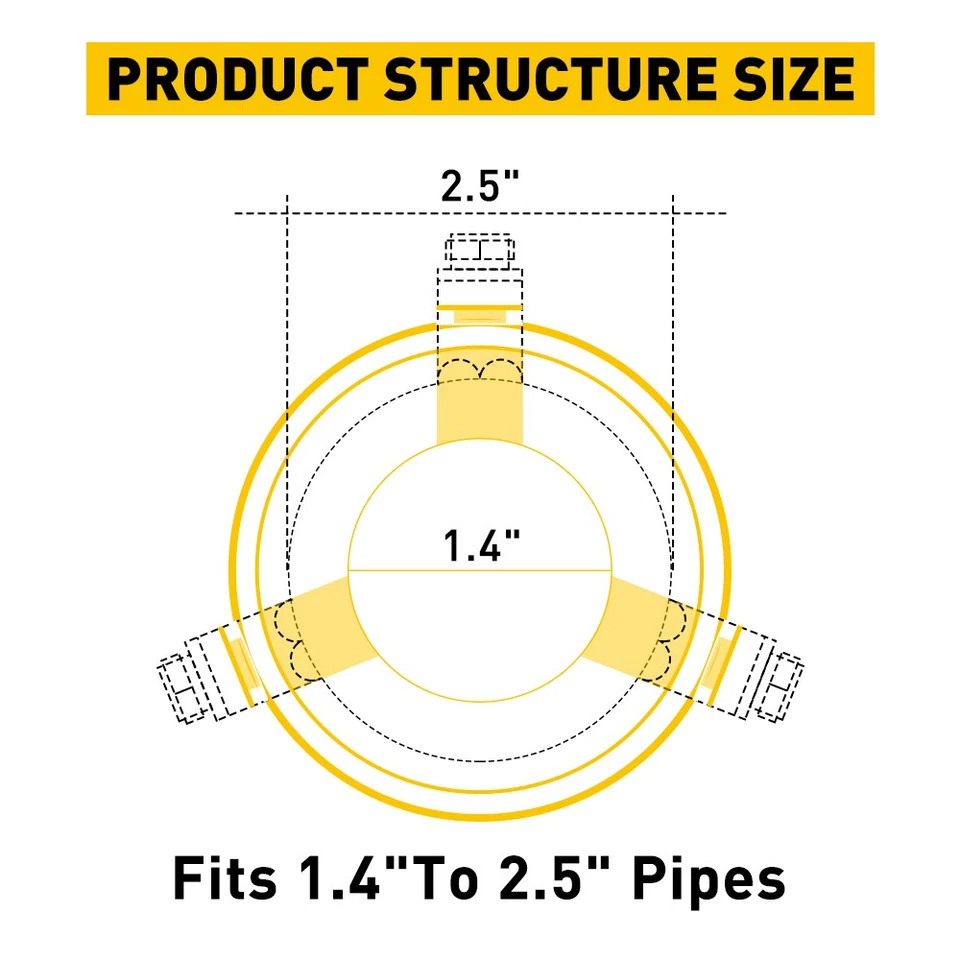 Exhaust Car Trim Pipe Stainless 62mm Steel Bend Muffler Tip Tail Black Thr - Image 2 of 4
