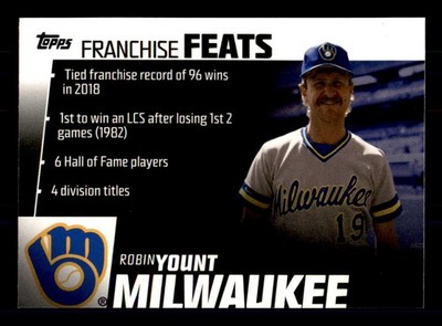 2019 Topps #FF-16 Robin Yount Franchise Feats