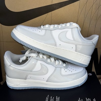 NEW Nike Air Force 1 '07 White/Photon Dust/Sail Patent NBY IH4461