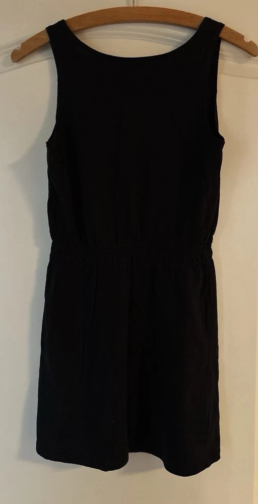 Kleid, H&M Basic, schwarz, Größe 146/152,wurde nicht oft getragen