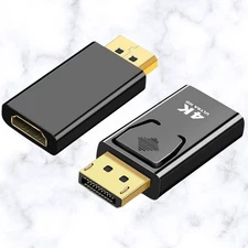 4K Display Port to HDMI Male Female Adapter Converter DisplayPort DP to HDMI