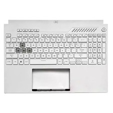 US PalmRest Keyboard For ASUS FX507ZC FX507ZC4 FX507ZE white With Backlight