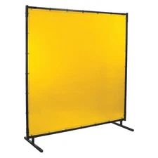 STEINER 534HD-6X8 Welding Screen, 6 ft H, 8 ft W, Yellow 5KNL6