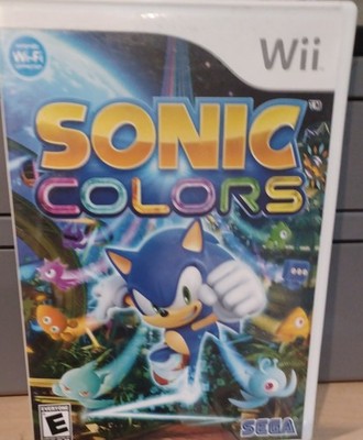 Sonic Colors Nintendo Wii, 2010 TESTED