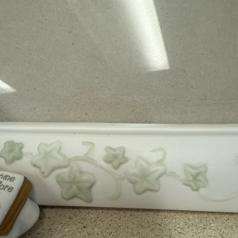 Marco de fotos de bautizo/bautizo de niña Precious Moment SIN CAJA  Foto 4 de 4